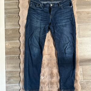 Lucky Jeans, size 12/31, dark blue wash